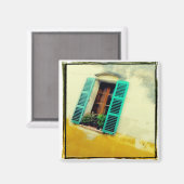 Ancien aimant de fenêtre (Recto/Verso)