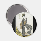 Ancien aimant de l'art japonais (Recto/Verso)