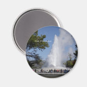 Ancien aimant rond fidèle (Recto/Verso)