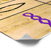 Ancien alphabet Poster (Coin)