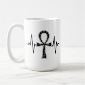 Ancien Ankh Mystique Mug Blanc (Gauche)