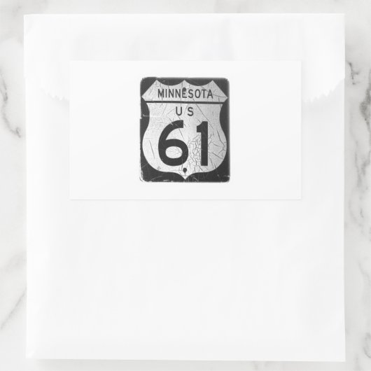 Ancien autocollant Highway 61 (Sac)