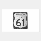 Ancien autocollant Highway 61 (Devant)