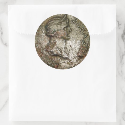 Ancien Autocollant Romain (Sac)