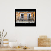 Ancien balcon, Limassol, affiche chypriote (Cuisine)