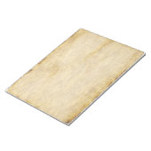 Ancien Carnet de style papier parchemin (Incliné)