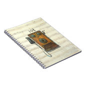 ancien carnet de téléphone mural (Côté Droit)