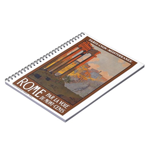 Ancien Carnet de Voyage Français Rome (Côté gauche)