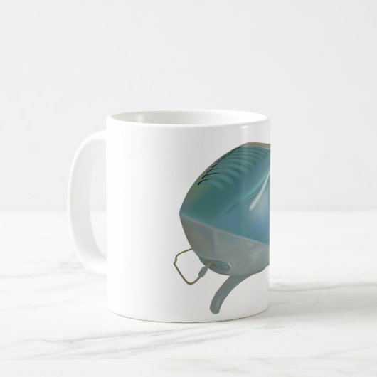 Ancien contrôleur d'ordinateur CRT Coffee Mug (Devant gauche)