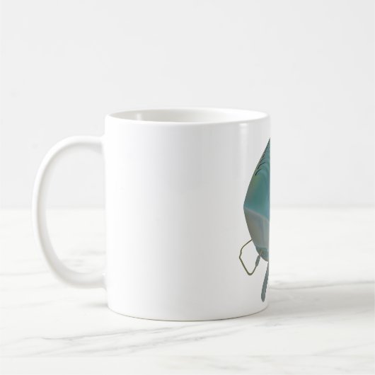 Ancien contrôleur d'ordinateur CRT Coffee Mug (Gauche)
