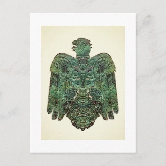 Ancien cuivre Peoria IL faucon trouvé carte 1859 (Devant)