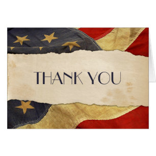 Ancien drapeau américain Patriotique ou Militaire