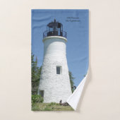 Ancien ensemble de serviettes du phare de Presque (Serviette à main)