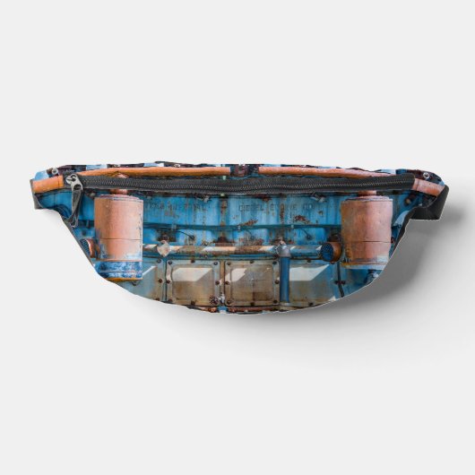 Ancien et rouillé Atlas Impérial moteur diesel à I (Poser)