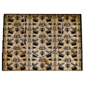 Ancien Hiéroglyphe Égyptien Sac cadeau à thème (Devant)