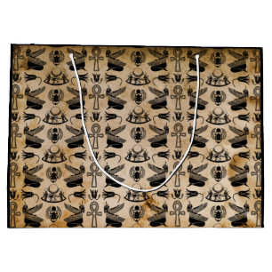 Ancien Hiéroglyphe Égyptien Sac cadeau à thème