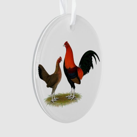 Ancien jeu anglais Bantams : BB Red Pair (devant)