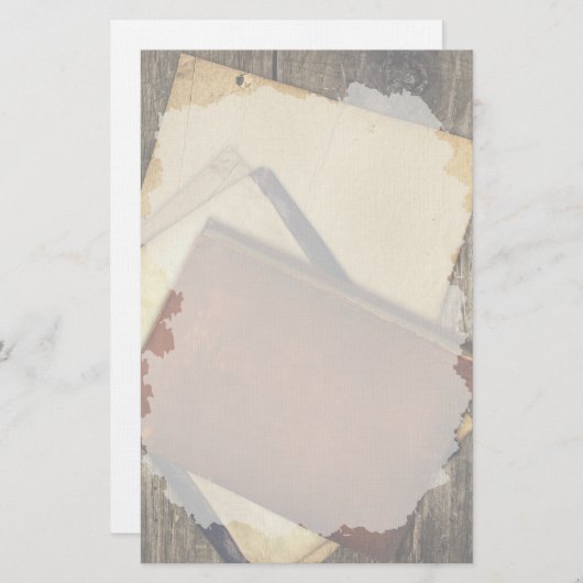 Ancien livre couvre papeterie (Devant / Derrière)