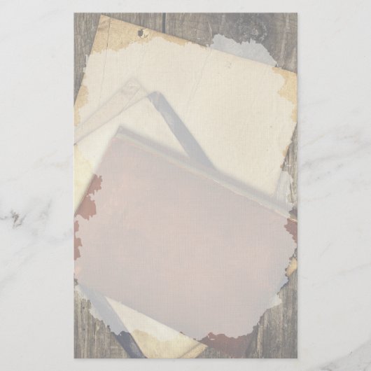 Ancien livre couvre papeterie (Devant)