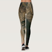 Ancien marqueur en bois Grave Leggings (Dos)
