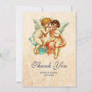 Ancien Merci Vintage Cherub Angels