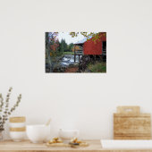 Ancien Mill Vermont Poster et imprimer (Cuisine)