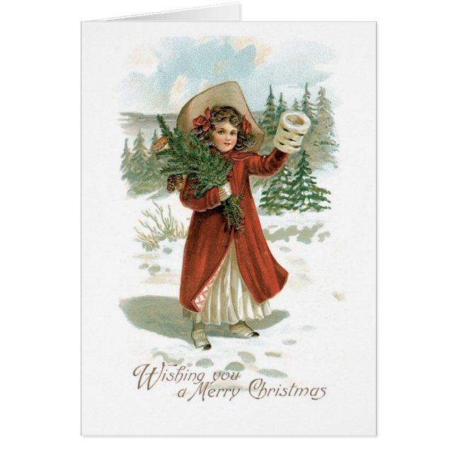 Ancien Noël, Fille (Devant)