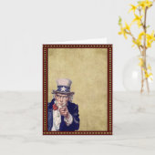 Ancien Oncle Sam - Prim Lil Cartes de notes (Fleur jaune)