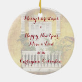 Ancien ornement de Noël de Carthagène (Dos)