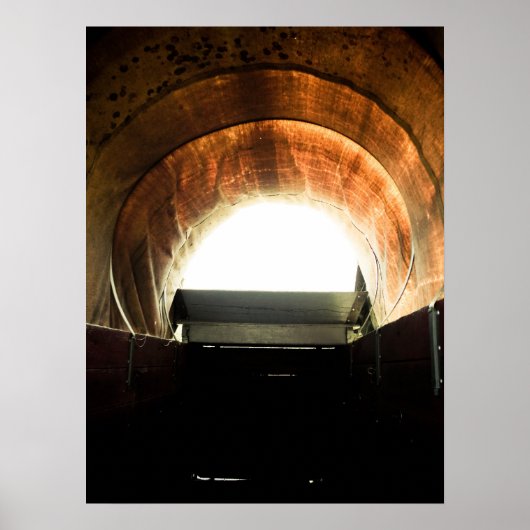 Ancien Ouest Couvert Wagon 05 Poster (Devant)