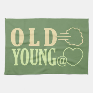 Ancien panier serviette personnalisée