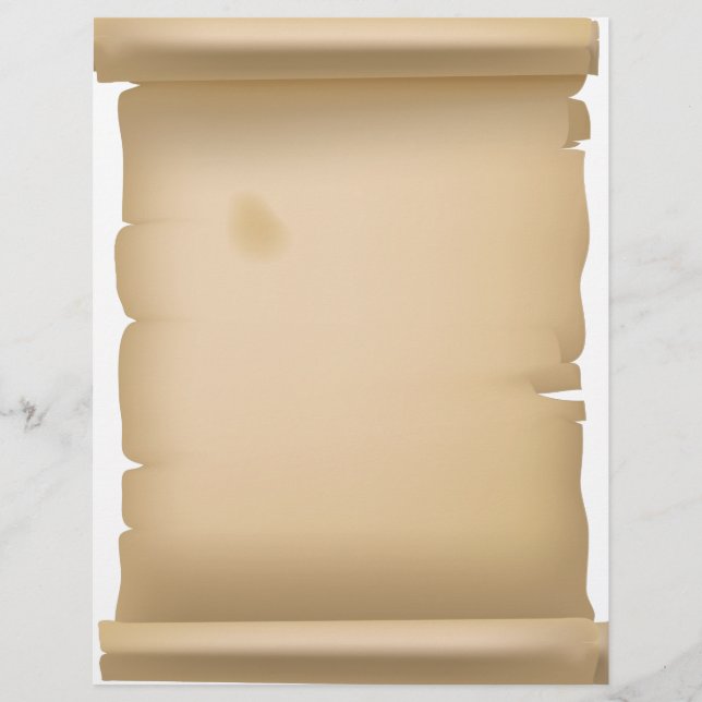 Ancien papier de parchemin Vintage (Devant)
