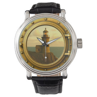 Ancien phare en pierre Grain eWatch Montre