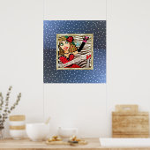 ANCIEN POSTER CROISSANT DÉGRADEMENT (Cuisine)