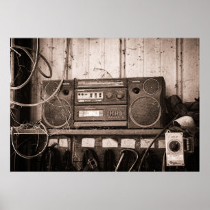 Ancien poster de Radio Retro