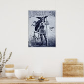 Ancien poster de vélo (Cuisine)