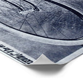 Ancien poster de vélo (Coin)