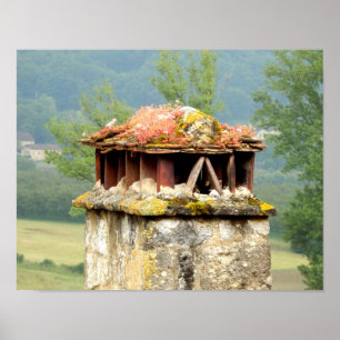 Ancien Poster Français de Chimney