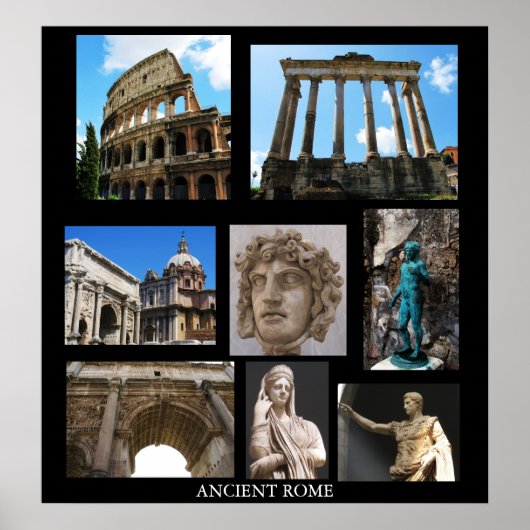 ANCIEN POSTER ROME (Devant)