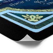 Ancien poster "Si les sirènes portent des gants" (Coin)