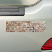 Ancien Sticker pare-chocs de mur de briques (En voiture)