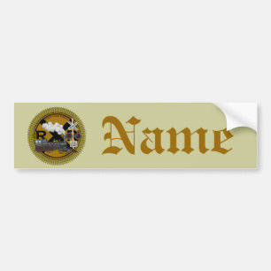Ancien Sticker pare-chocs de train