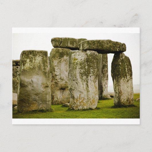 Ancien Stonehenge, carte postale britannique (Devant)
