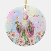 Ancien temps victorien Ornement du Père Noël (Devant)