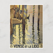 Ancienne Affiche de Voyage Italie Carte Postale (Devant)