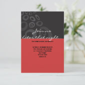 ANCIENNE Barre d'ARBRE Bat mitzvah Carte de fête (Debout devant)