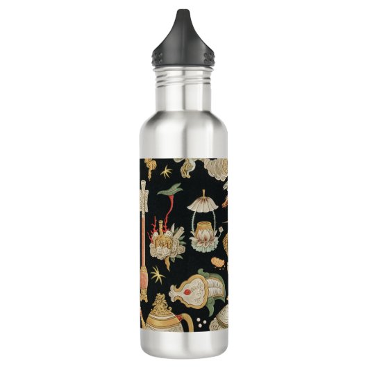 Ancienne bouteille d'eau d'art chinois (Gauche)