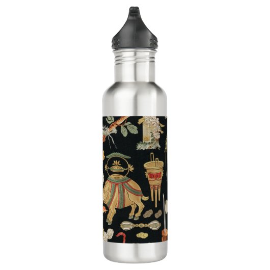 Ancienne bouteille d'eau d'art chinois (Droite)
