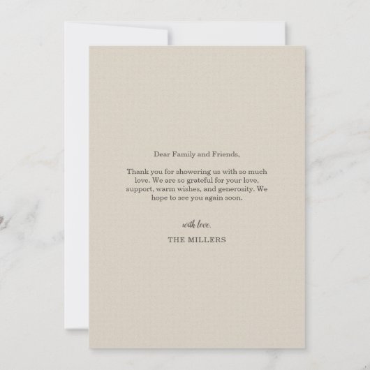 Ancienne carte de Faire-part de naissance style jo (Dos)