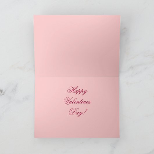 Ancienne carte de jour Valentines mode (Intérieur)